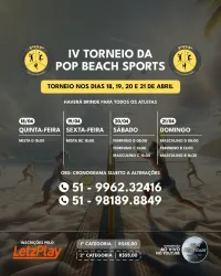 IV TORNEIO POP BEACH SPORTS - Masculina C