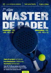 Torneio Interno de Padel 2024 - 1º Etapa  Master - Masculino 55+ B
