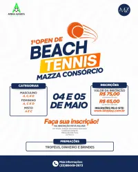 1º Open de Beach Tennis Mazza Consórcio  - Feminino C