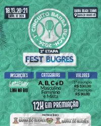 Circuito Barra Beach - 2ª etapa Fest Bugres - Mista B