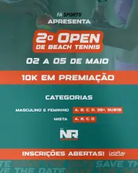 2º Open CT NR (Uberlândia) - Dupla Feminino D