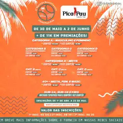 2º OPEN DE BEACH TENNIS - PICA PAU COUNTRY CLUB - Masculino C