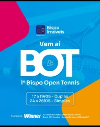 1°BISPO OPEN TENNIS DUPLAS - Duplas Centenária