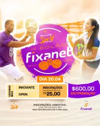 1º BOLÃO MISTA FIXANET - MISTA INICIANTE