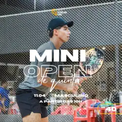 MINI OPEN DE QUINTA (11/04/2024) - MASCULINO - MASCULINO INICIANTE