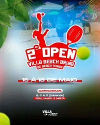 2° OPEN VILLA BEACH ARENA  - CATEGORIA MISTA D