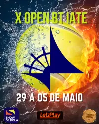 X OPEN DE BEACH TENNIS IATE - Dupla Feminina B