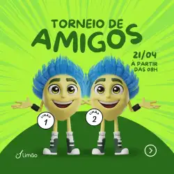 2º Torneio de Duplas - Thing1 and Thing2 - 2. Categoria - A/Master