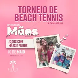 TORNEIO MÃES E FILHOS  - Duplas Misto INTERMEDIÁRIA