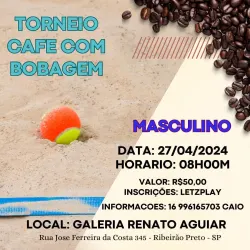 Torneio Café com Bobagem  - Masculino