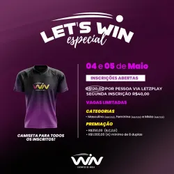LET'S WIN - ESPECIAL - Masculino Open