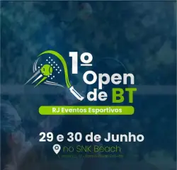 1° Open de BT - RJ Eventos Esportivos - Masculino Iniciante