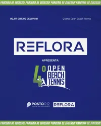 4º OPEN BEACH TENIIS POSTO 012 REFLORA - MASCULINA B
