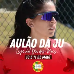 AULÃO DA JÚ BERNARDES - SÁBADO 10:30h as 11:45h INICIADO e INTERMEDIÁRIO