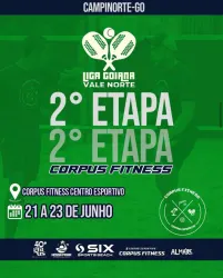 LIGA GOIANA VALE NORTE - 2ª ETAPA - CORPUS FITNESS CAMPINORTE - DUPLA FEMININA D