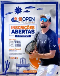 3º OPEN ARENA SERIDÓ - DUPLA MASCULINA INICIANTE