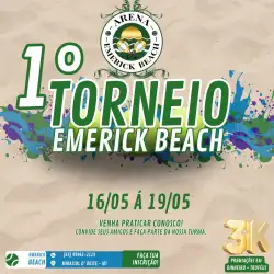 1° Torneio Emerick Beach  - Masculino Iniciante