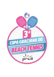 3ª Copa Graciano de Beach Tennis - Categoria D - Mista