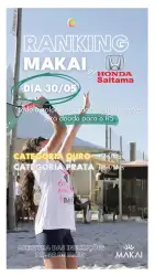 1º Ranking Makai by Honda Saitama - Prata Masculina