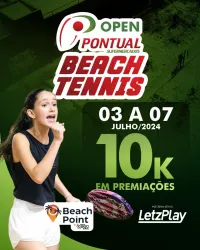 1° Pontual Supermercados Open de Beach Tennis - Feminino C