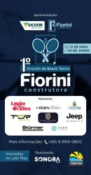 1º Circuito de Beach Tennis Fiorini Construtora - DUPLAS MISTO D