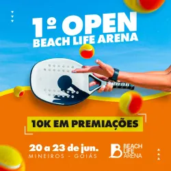 1º Open Beach Life Arena (Mineiros) - Dupla Masculino C