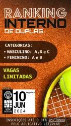 4º Ranking Interno de Duplas 