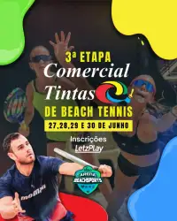 3ª Etapa Comercial Tintas de Beach Tennis - Feminina B