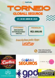 1° Torneio Interno Global Seguros Na Praia  - Masculino Intermediario