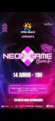 NEON GAME BEACH - OPEN BEACH  - MASCULINO C/D
