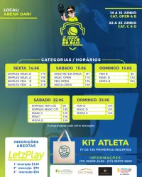 OPEN BUTECO DO DANI BEACH TENNIS - DUPLAS B MISTA