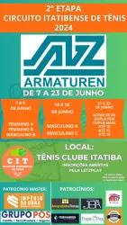 DUPLAS - 2° Etapa Circuito Itatibense de Tênis - Tênis clube de Itatiba  - Dupla Feminina Livre