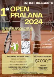 1º OPEN PRALANA  ESPECIAL - Categoria Especial