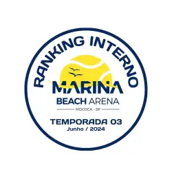 Ranking Interno Marina Beach Arena - Etapa JUNHO - Temp. 03 - Masc. OURO - Ranking Interno Marina Beach Arena