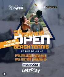 2º Open Arena Branco de Beach Tennis (Uberlândia - MG) - Dupla Feminino D
