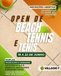 Open de Beach Tennis - Villagio I - Feminina A