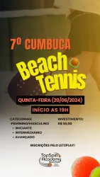 7° Cumbuca TopSpin Academy  - Masculino Iniciante