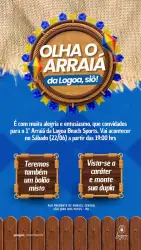 I BOLÃO JUNINO LAGOA BEACH SPORTS - Mista Iniciante