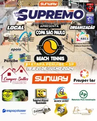 CBBT100/FPBT100 - Copa São Paulo de Beach Tennis - Dupla Masculina 40+