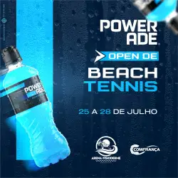 POWERADE OPEN DE BEACH TENNIS - Simples Masculino Iniciante