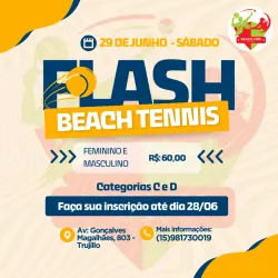 Flash Beach Vibe  - CATEGORIA D FEMININA