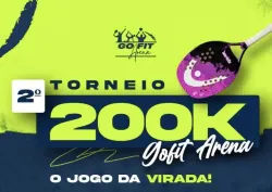 2º Torneio de Beach Tennis Go Fit 200k - 1ª Etapa 25k  - MISTA D