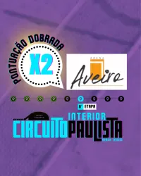 [SUPER ETAPA X2] 6° Etapa Circuito Interior Paulista Beach Tennis  - Masculina PRO