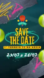  1º Torneio Beach Tennis PÉ NA AREIA  - MISTO 60+