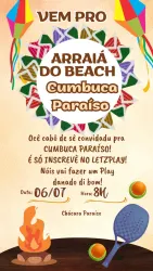 Cumbuca Paraíso  - Arraiá do Beach Paraíso