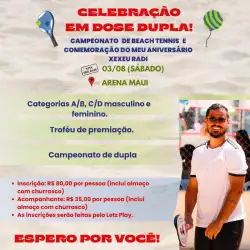 Aniversário do Xexeu  - Feminino C/D