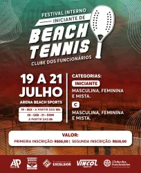 Festival Interno de Beach Tennis - Clube dos Funcionários - Feminino C