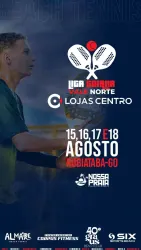 LIGA GOIANA VALE NORTE - 3ª ETAPA - LOJAS CENTRO - NOSSA PRAIA - RUBIATABA - DUPLA MASCULINA B