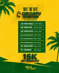 1° ETAPA - CIRCUITO VILLA BEACH - CATEGORIA MISTA D