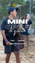 MINI OPEN DE QUINTA (05/08/2024) - MISTA - MISTA INICIANTE